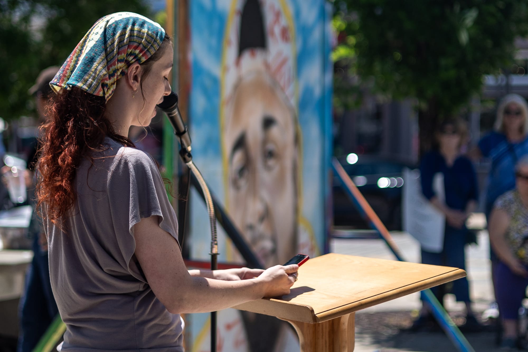 (In pictures) A day of action and art in downtown Macon